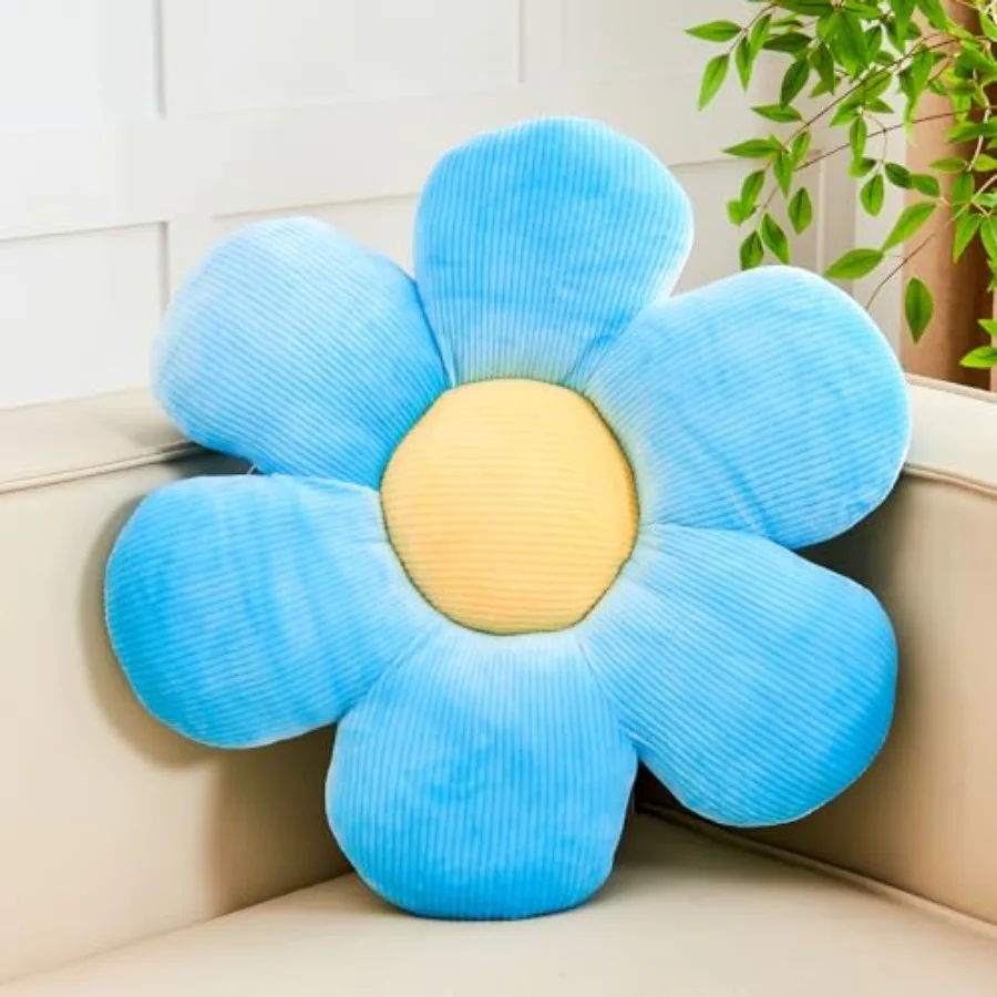 Flower Pillow,"Cute Flower Shaped Floor Pillow, Aesthetic Floral Plush Daisy Decorative Throw Pillows for Bed Sofa Couch
Flower Pillow,"Cute Flower Shaped Floor Pillow, Aesthetic Floral Plush Daisy Decorative Throw Pillows for Bed Sofa Couch