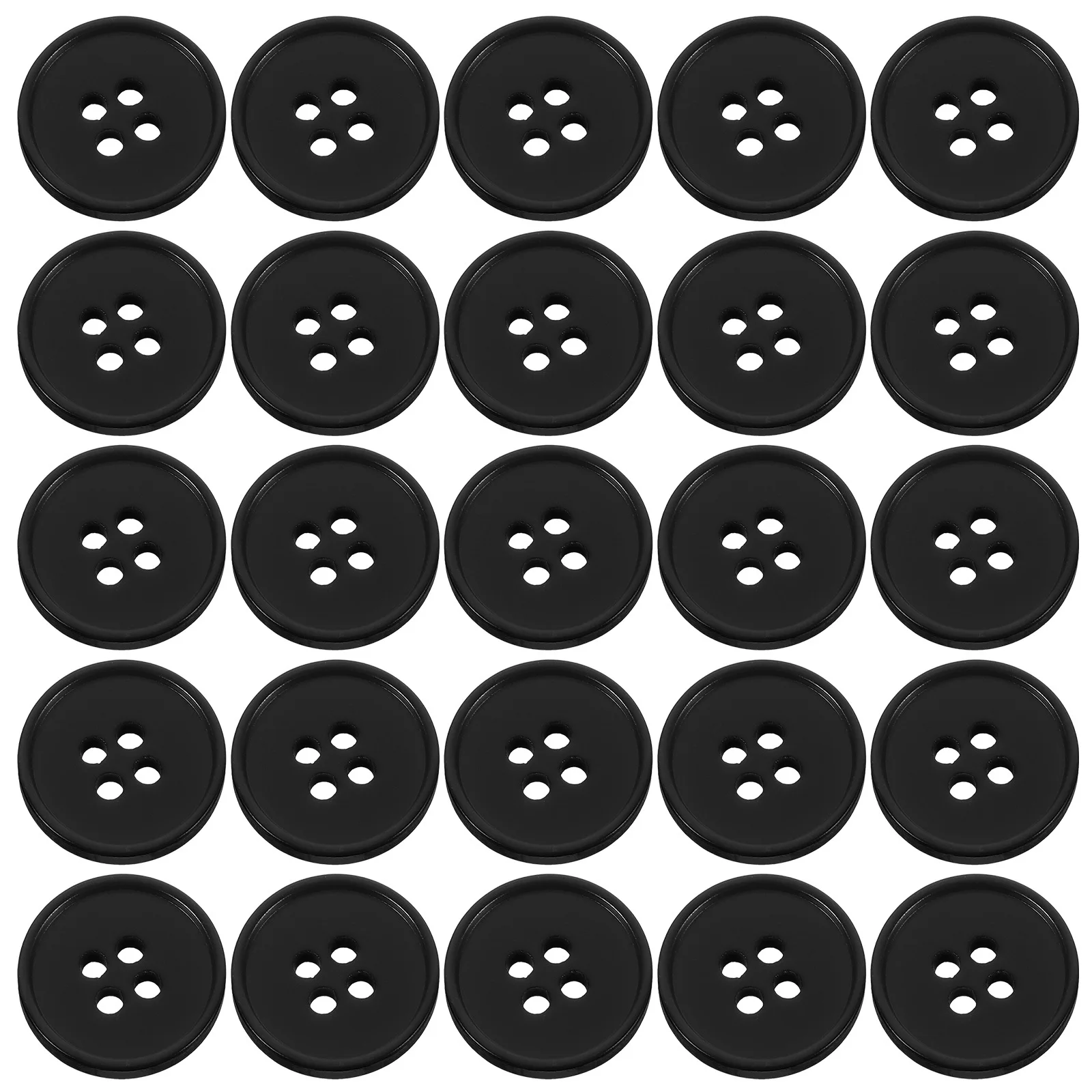 100Pcs Black Resin Button Four Hole Classic Round Style for Sewing DIY Costume Knitting Craft Crochet Needlework 20Mm
100Pcs Black Resin Button Four Hole Classic Round Style for Sewing DIY Costume Knitting Craft Crochet Needlework 20Mm