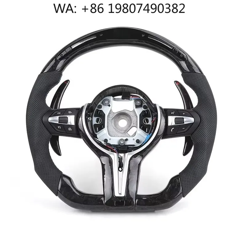 Fine Decor Strip Carbon Fiber Sport Steering Wheel, Durable Leather Mod Parts Fits F10 F15 F16 F20 F25 F30 F31 F34 F36 M3 F80 M4
Fine Decor Strip Carbon Fiber Sport Steering Wheel, Durable Leather Mod Parts Fits F10 F15 F16 F20 F25 F30 F31 F34 F36 M3 F80 M4