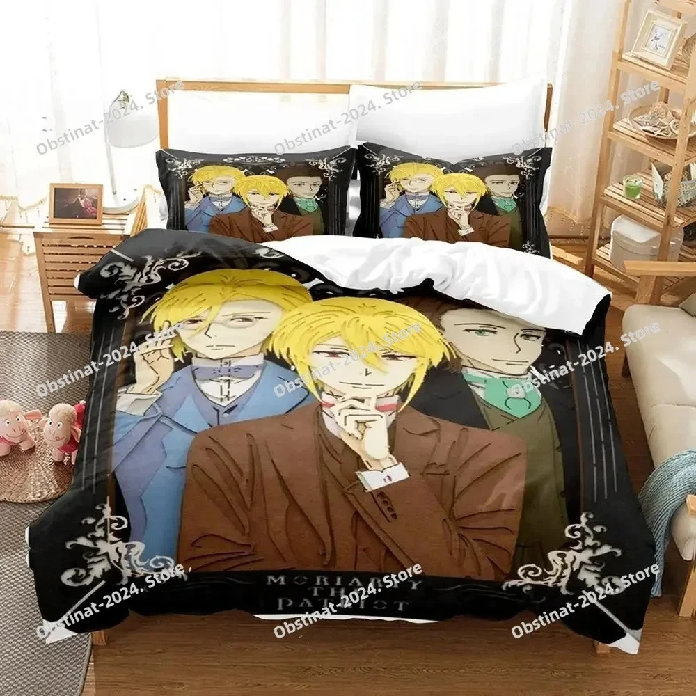 3d Anime Moriarty the Patriot Bedding Set Printed Bed Set Duvet Cover Sheet Pillowcase Bed Soft Quilt Cover Full Queen King Size
3d Anime Moriarty the Patriot Bedding Set Printed Bed Set Duvet Cover Sheet Pillowcase Bed Soft Quilt Cover Full Queen King Size