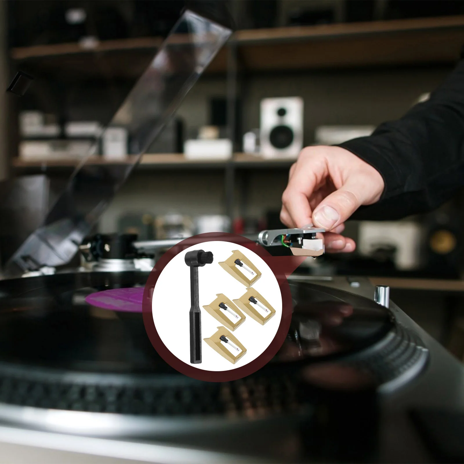 1Set Record Player Needle Red Gem Turntable Needle Replacement Pickup Head for Vinyl Record Player Phonograph Needles
1Set Record Player Needle Red Gem Turntable Needle Replacement Pickup Head for Vinyl Record Player Phonograph Needles