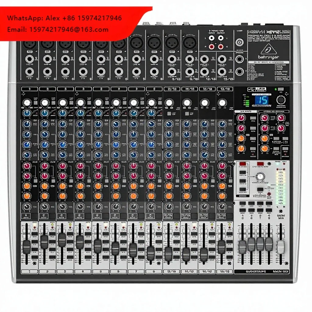 Behringer XENYX X2442USB Premium 24-Input Mixer/Audio Interface
Behringer XENYX X2442USB Premium 24-Input Mixer/Audio Interface