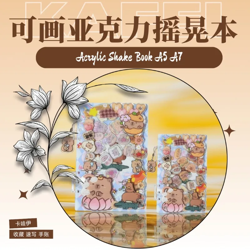 Акриловая тетрадь-блокнот A5/A7 с лазерным эффектом «Капибара-инопланетянин», канцелярские товары для студентов, дневник, блокнот на кольцах, подарок для друзей
Акриловая тетрадь-блокнот A5/A7 с лазерным эффектом «Капибара-инопланетянин», канцелярские товары для студентов, дневник, блокнот на кольцах, подарок для друзей