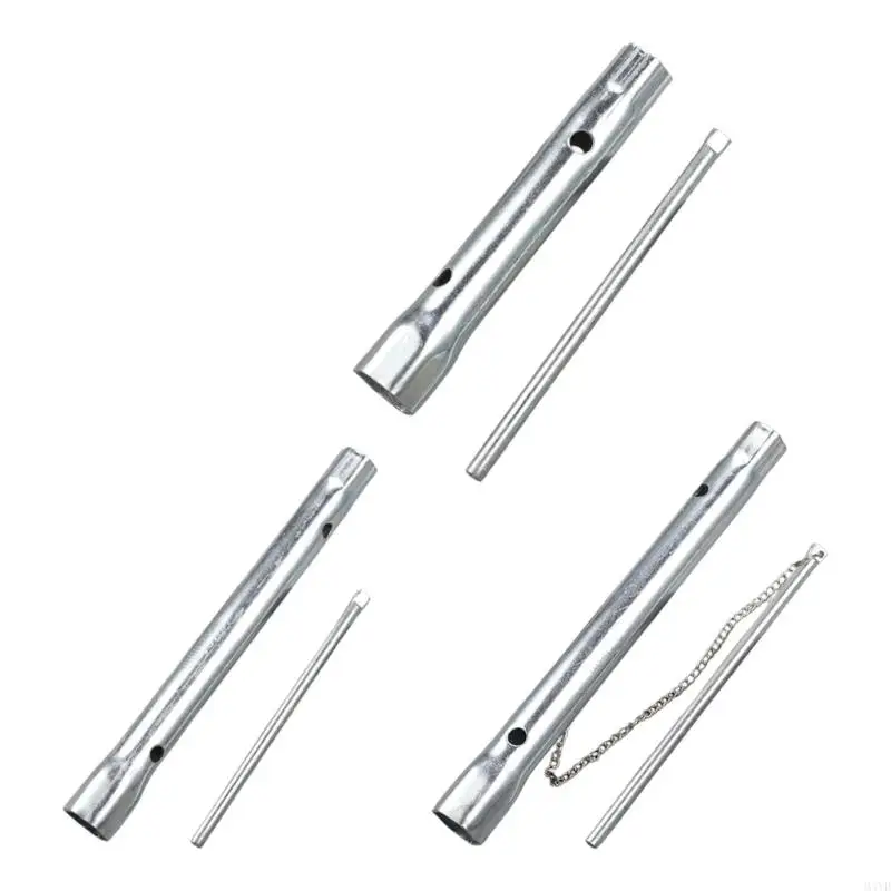 Universal Plugs Socket Wrench Set 2 In 1 Tool With Reinforced Head And Extended Handle Option For Narrow Space M4YD
Universal Plugs Socket Wrench Set 2 In 1 Tool With Reinforced Head And Extended Handle Option For Narrow Space M4YD