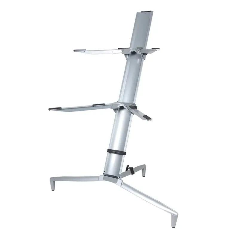Hooqu Factory Wholesale Double Keyboard Stand Adjustable Height Foldable Aluminum For Stage Studio Use Musical Instrument Access
Hooqu Factory Wholesale Double Keyboard Stand Adjustable Height Foldable Aluminum For Stage Studio Use Musical Instrument Access