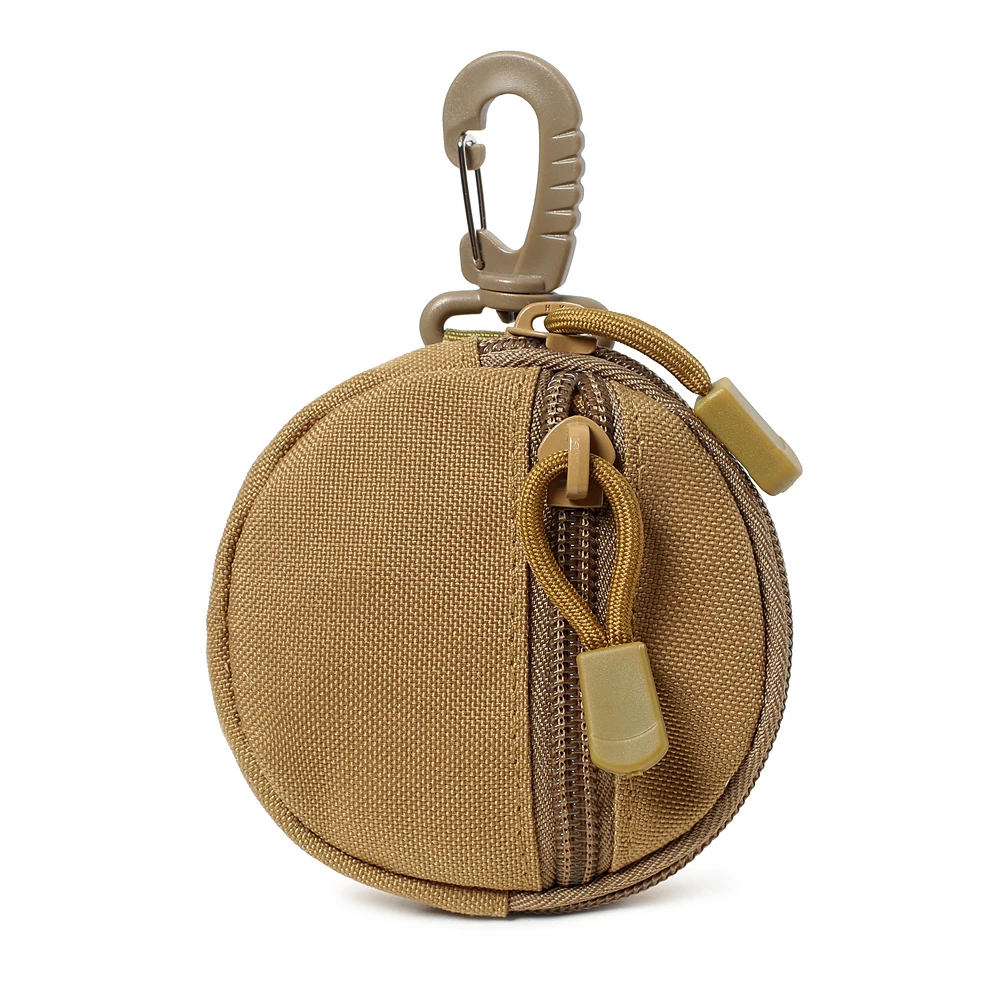 Outdoor Portable Waterproof Coin Purse Earphone Protection Bag Waist Hanging Zipper EDC Round Small Bag Oxford Cloth Keys Bag
Outdoor Portable Waterproof Coin Purse Earphone Protection Bag Waist Hanging Zipper EDC Round Small Bag Oxford Cloth Keys Bag