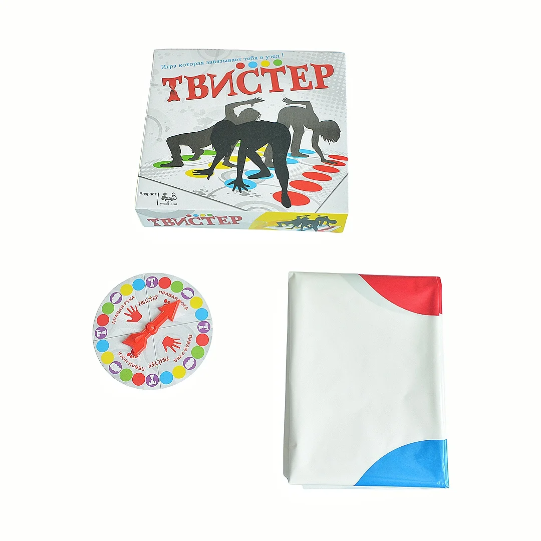 Twister Floor Game, Board Game Twister / Active Game / Tabletop Game for the Whole Family / Floor Game for a Group, Suitable for Parties.
Twister Floor Game, Board Game Twister / Active Game / Tabletop Game for the Whole Family / Floor Game for a Group, Suitable for Parties.