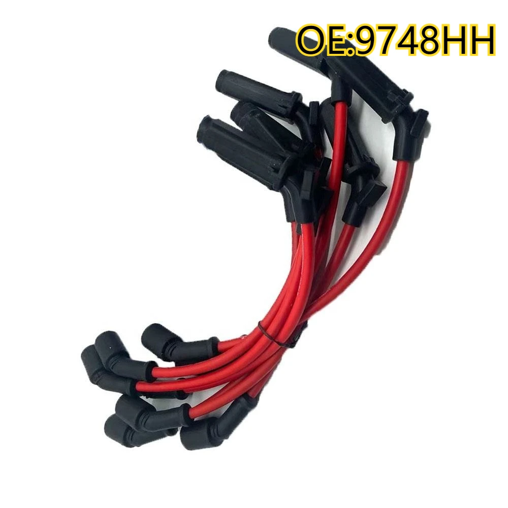 High quality New For 8PCS 9748HH red ignition wire 10.5mm spark plug wire set suitable for Chevrolet
High quality New For 8PCS 9748HH red ignition wire 10.5mm spark plug wire set suitable for Chevrolet