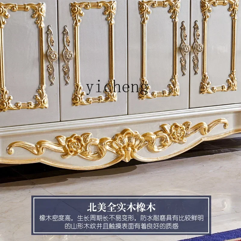 v5.29 Solid wood dining side cabinet American villa tea cabinet Living room entrance entrance cabinet Door decorative
v5.29 Solid wood dining side cabinet American villa tea cabinet Living room entrance entrance cabinet Door decorative