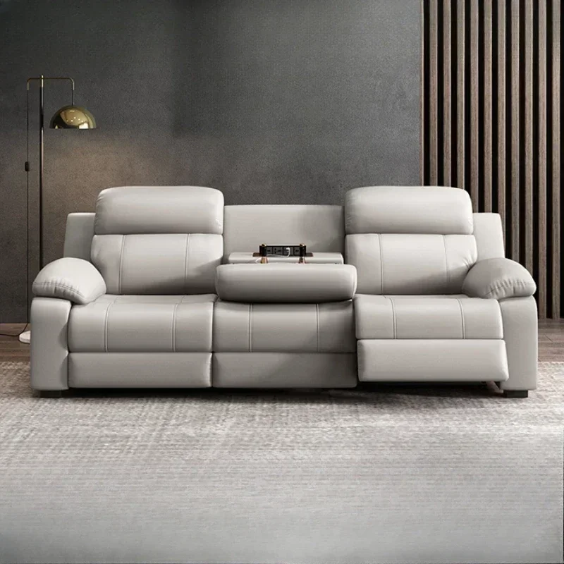Modern Luxury Modern Sofa Genuine Leather Electric Italian Recliner Sofa Loveseat Luxury Muebles Para El Hogar Unique Furniture
Modern Luxury Modern Sofa Genuine Leather Electric Italian Recliner Sofa Loveseat Luxury Muebles Para El Hogar Unique Furniture