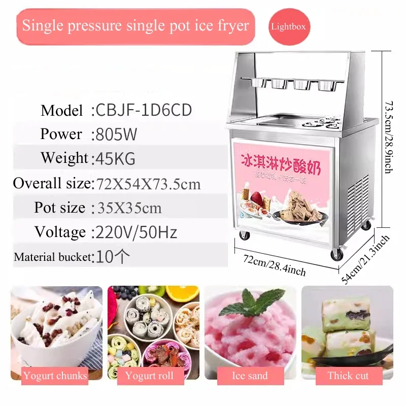 Stir Frying Ice Machine Stir Fried Yogurt Machine Household Ice Cream Machine DIY Stir Fried Ice Tray
Stir Frying Ice Machine Stir Fried Yogurt Machine Household Ice Cream Machine DIY Stir Fried Ice Tray