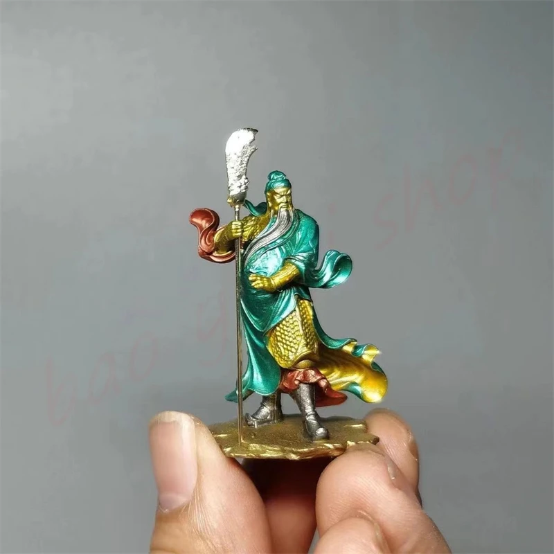 Guan Gongwu Wealth God,Pure Copper, Solid Small Ornaments,Hand-painted,Exquisite Home Auspicious Handicraft Decoration,Decoratio
Guan Gongwu Wealth God,Pure Copper, Solid Small Ornaments,Hand-painted,Exquisite Home Auspicious Handicraft Decoration,Decoratio