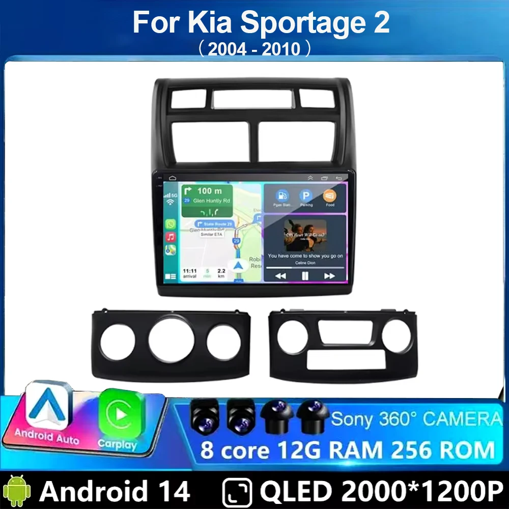 Автомобильный радиоприемник Android 14, для Kia Sportage 2 2004 2005 2006 2007-2010, навигация, GPS, мультимедийный видеоплеер, стерео беспроводной Carplay
Автомобильный радиоприемник Android 14, для Kia Sportage 2 2004 2005 2006 2007-2010, навигация, GPS, мультимедийный видеоплеер, стерео беспроводной Carplay