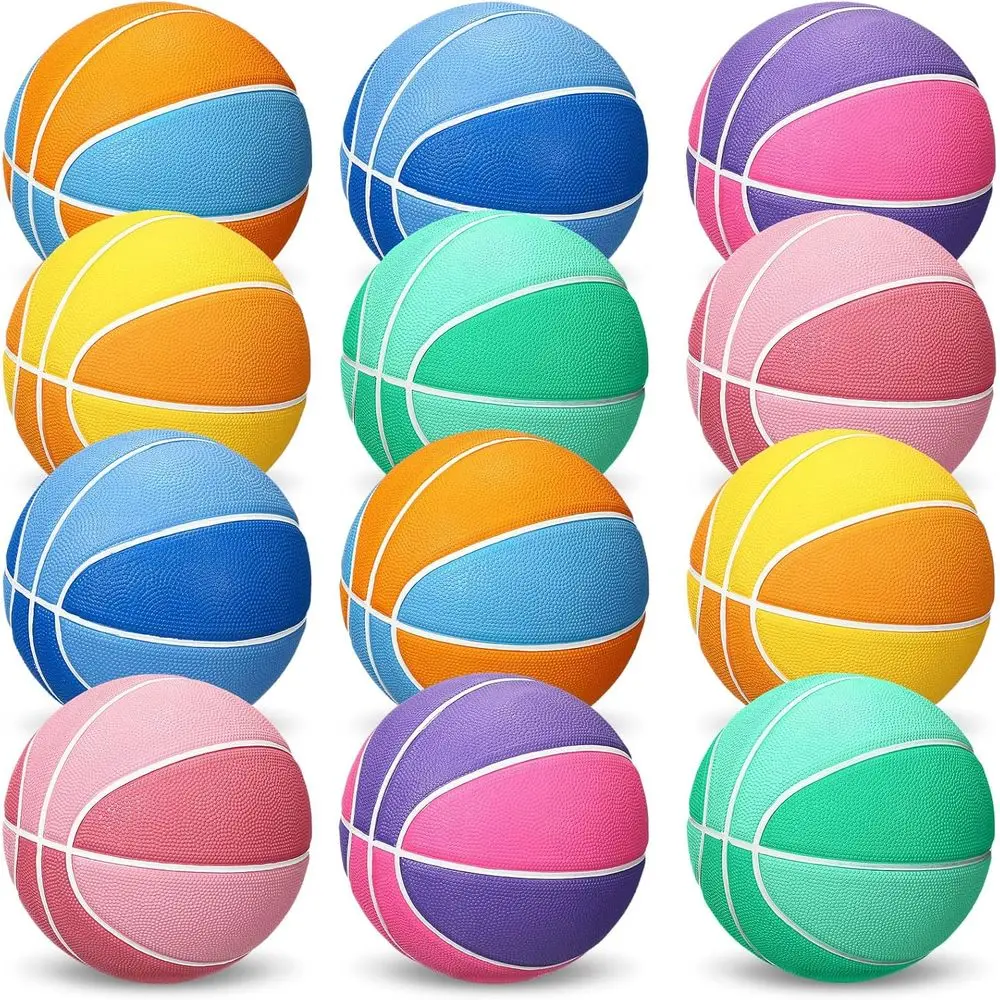 7 Colorful Rubber Mini Basketballs Set of 12 with Pump, Ideal for Pool, Indoor/Outdoor, Kids & Adults, Perfect for Game Day and
7 Colorful Rubber Mini Basketballs Set of 12 with Pump, Ideal for Pool, Indoor/Outdoor, Kids & Adults, Perfect for Game Day and