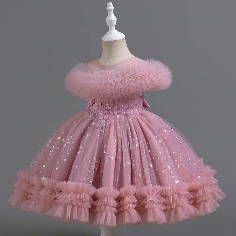 Fashion Flower Girl Dresses for Weddings Sleeveless Lace Kids Dresses for Girls Summer Children Girls Party Dresses 3-12 Years
Fashion Flower Girl Dresses for Weddings Sleeveless Lace Kids Dresses for Girls Summer Children Girls Party Dresses 3-12 Years
