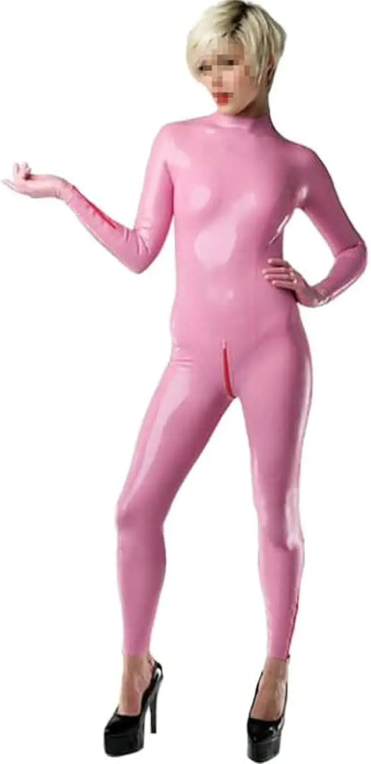 Women Latex Bodysuit Sexy Rubber Catsuit One-Piece Adult Costume Back Crotch Zipper
Women Latex Bodysuit Sexy Rubber Catsuit One-Piece Adult Costume Back Crotch Zipper