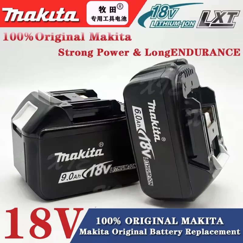Makita 18V5.0~9Ah lithium battery BL1830B/BL1840 series is special, with long standby LED power display and strong compatibility
Makita 18V5.0~9Ah lithium battery BL1830B/BL1840 series is special, with long standby LED power display and strong compatibility