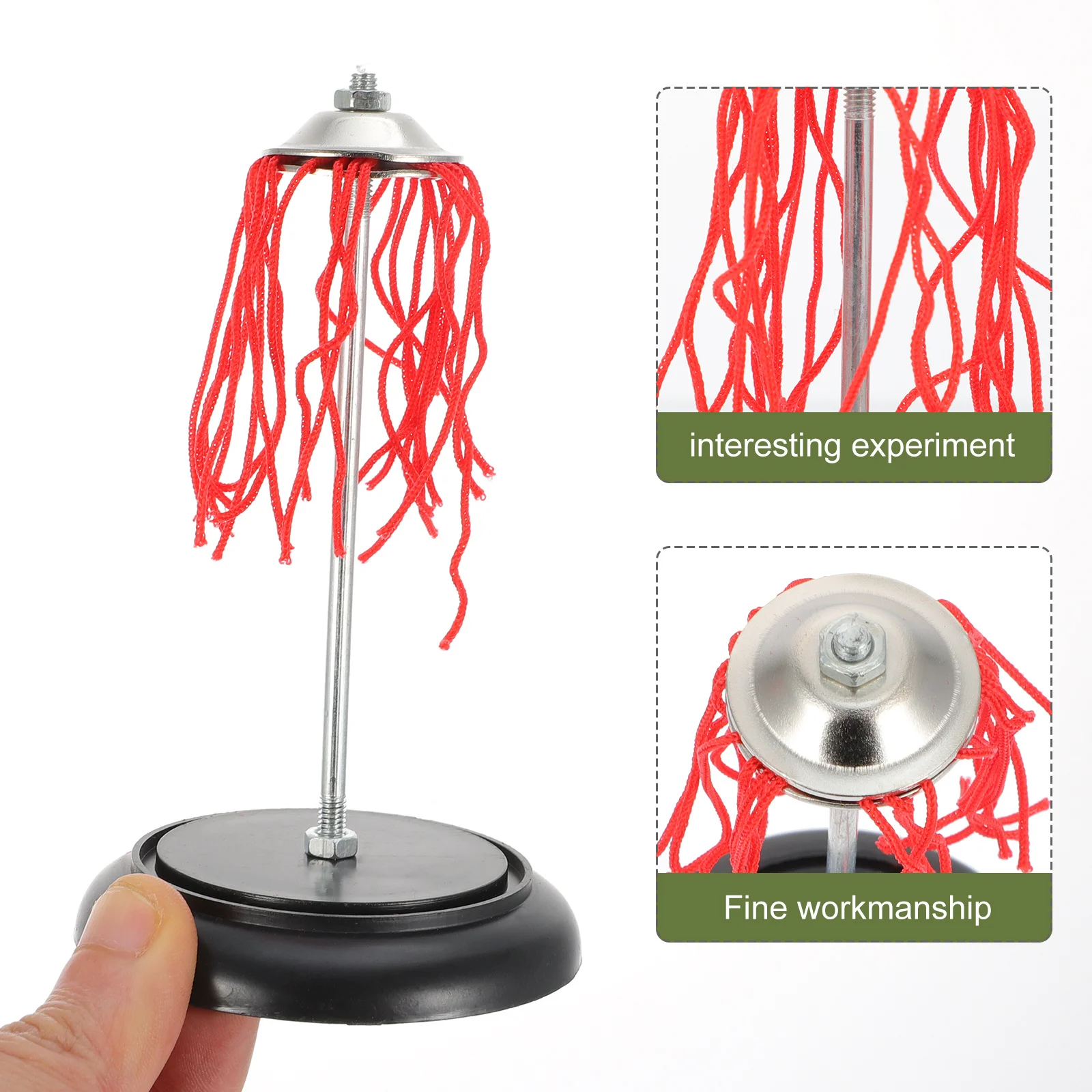 2pcs Electrostatic Experiment Tool Electric Plume Lightweight Portable Physics Teaching Equipment For Junior High School Lab
2pcs Electrostatic Experiment Tool Electric Plume Lightweight Portable Physics Teaching Equipment For Junior High School Lab