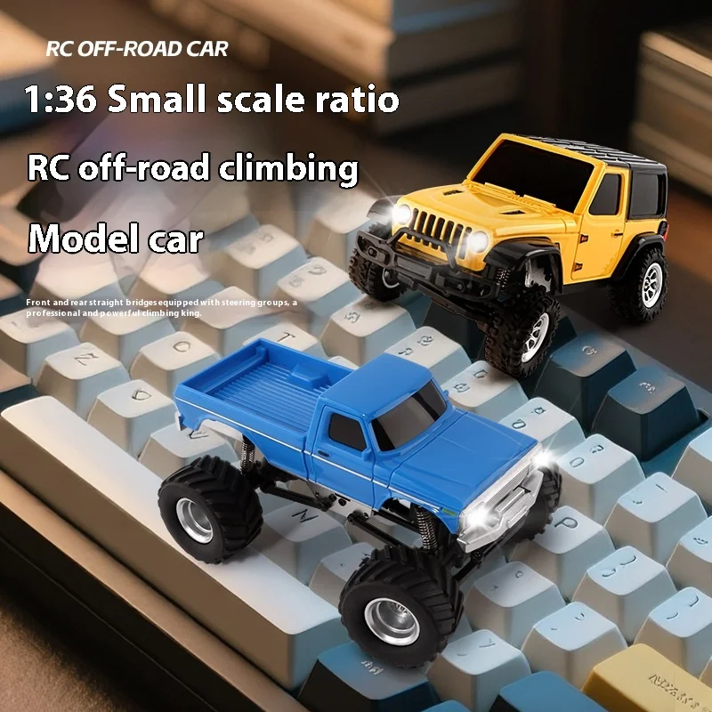 1/36 RC Crawler RC Cars 2.4G Пульт дистанционного управления Off Road 4x4 Радиоуправление Альпинистский автомобиль Освещение RC Игрушки Модель для мальчиков Подарки на открытом воздухе 
1/36 RC Crawler RC Cars 2.4G Пульт дистанционного управления Off Road 4x4 Радиоуправление Альпинистский автомобиль Освещение RC Игрушки Модель для мальчиков Подарки на открытом воздухе