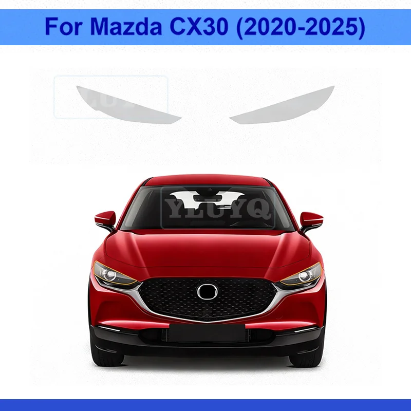For Mazda CX30 CX-30 2020-2025 Headlight Rearview Film B C Pillars Protection Film TPU Pre-cut Anti-scratch Repair Transparent
For Mazda CX30 CX-30 2020-2025 Headlight Rearview Film B C Pillars Protection Film TPU Pre-cut Anti-scratch Repair Transparent