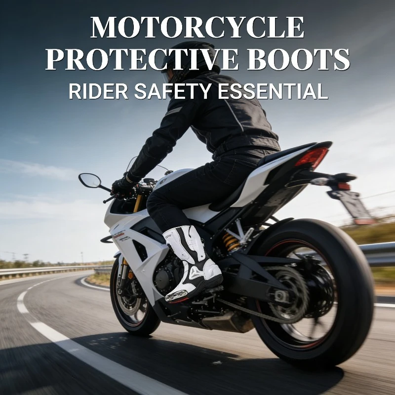 Профессиональные мотоциклетные ботинки для гонок и езды по трассе, защитная обувь с противоскользящей подошвой для мужчин и женщин.
Профессиональные мотоциклетные ботинки для гонок и езды по трассе, защитная обувь с противоскользящей подошвой для мужчин и женщин.