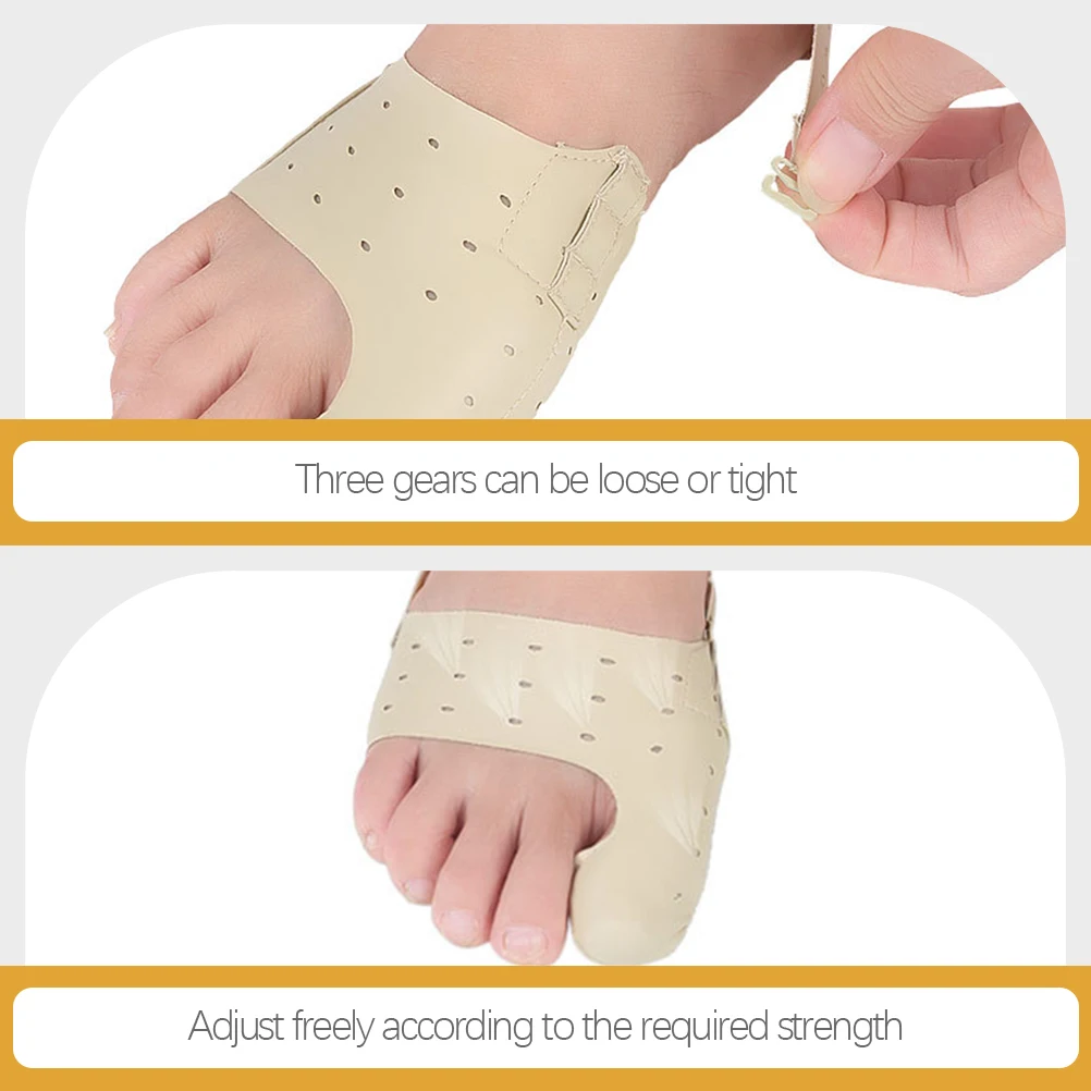2pcs Toe Separator Bunions Straighteners Crooked Toes Herringbone Support Imitation Adjustable Comfortable
2pcs Toe Separator Bunions Straighteners Crooked Toes Herringbone Support Imitation Adjustable Comfortable