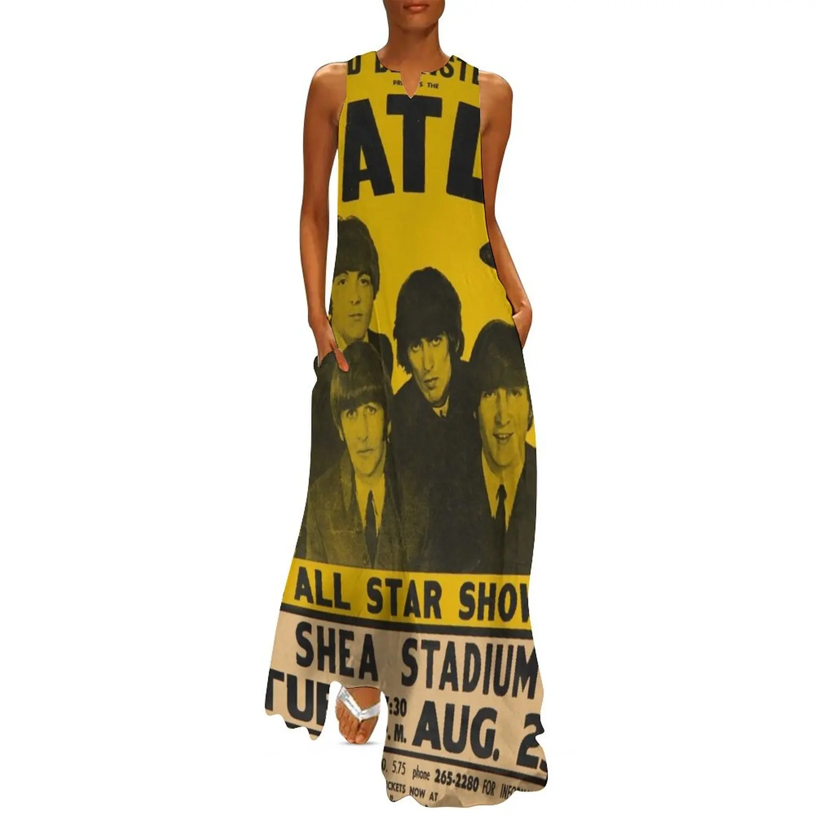 Retro Concert Band Musical Poster Long Dress summer outfits for women 2025 party dress women elegant luxury
Retro Concert Band Musical Poster Long Dress summer outfits for women 2025 party dress women elegant luxury