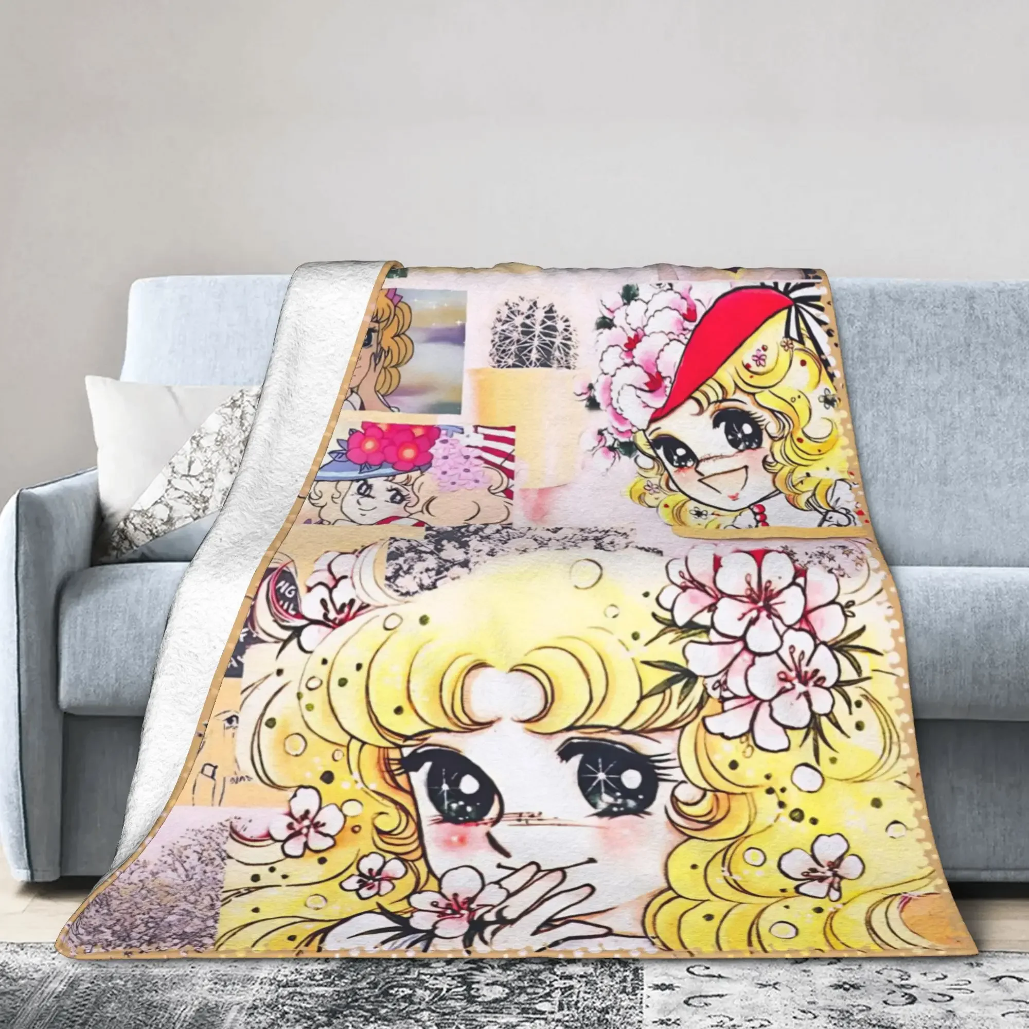 Candy Candy Japanese Cute Girl Wool Blanket Anime Manga Novelty Throw for Bedspread xcm Lightweight
Candy Candy Japanese Cute Girl Wool Blanket Anime Manga Novelty Throw for Bedspread xcm Lightweight