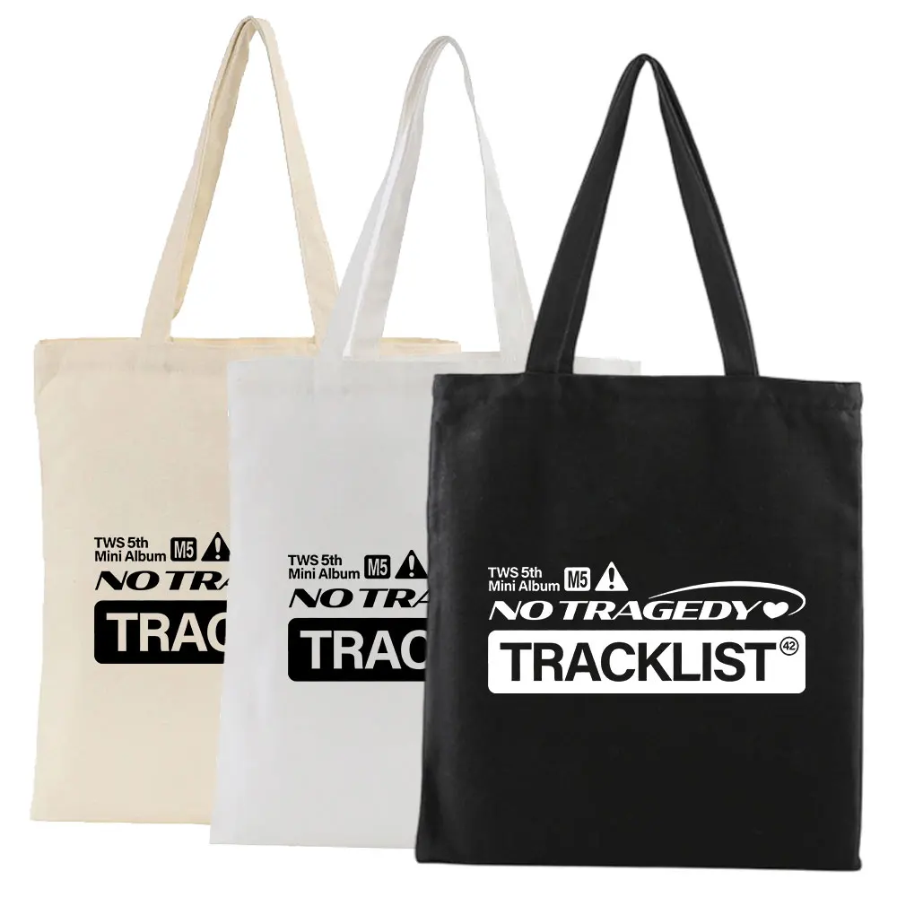 Kpop TWS: 42 5th Mini Album NO TRAGEDY Printed Canvas Tote Bag Student Casual Women's Hand Bag Zipper Shoulder Bag
Kpop TWS: 42 5th Mini Album NO TRAGEDY Printed Canvas Tote Bag Student Casual Women's Hand Bag Zipper Shoulder Bag