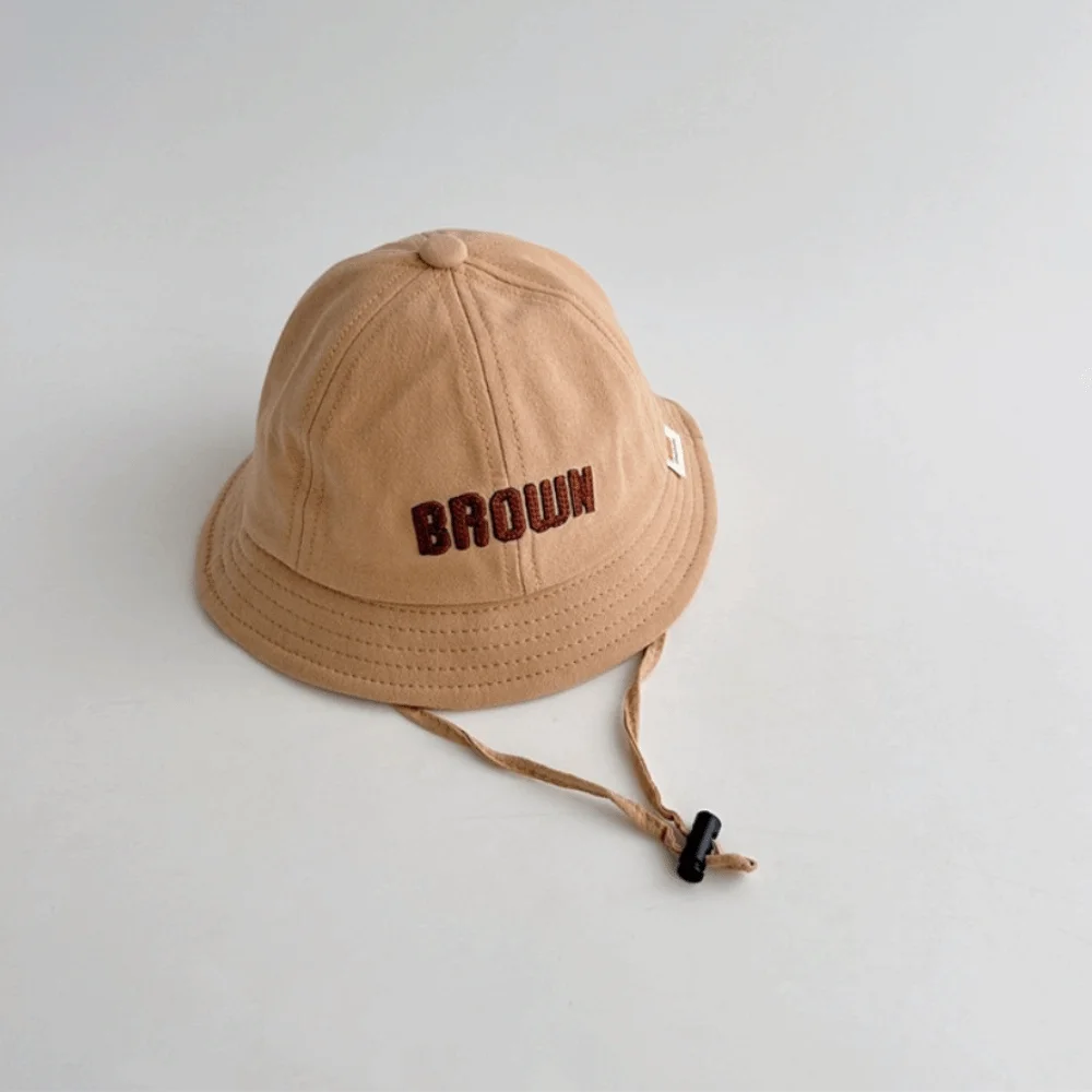 Solid Color Baby Sunscreen Hat Cotton Breathable Fisherman Hats Letter Embroidery Sun Protection Toddler Bucket Hat Outdoor Use
Solid Color Baby Sunscreen Hat Cotton Breathable Fisherman Hats Letter Embroidery Sun Protection Toddler Bucket Hat Outdoor Use