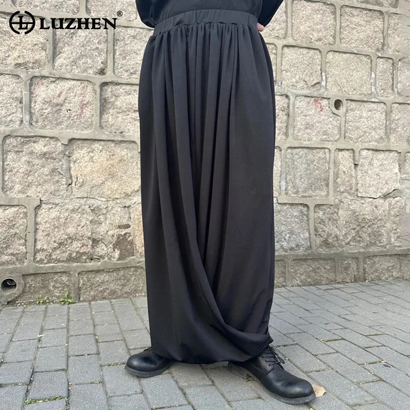 LUZHEN 2025 New Original Niche Fold Design Baggy Casual Pants Men's Stylish Street Solid Color Elegant Wide Leg Trousers JY1165
LUZHEN 2025 New Original Niche Fold Design Baggy Casual Pants Men's Stylish Street Solid Color Elegant Wide Leg Trousers JY1165