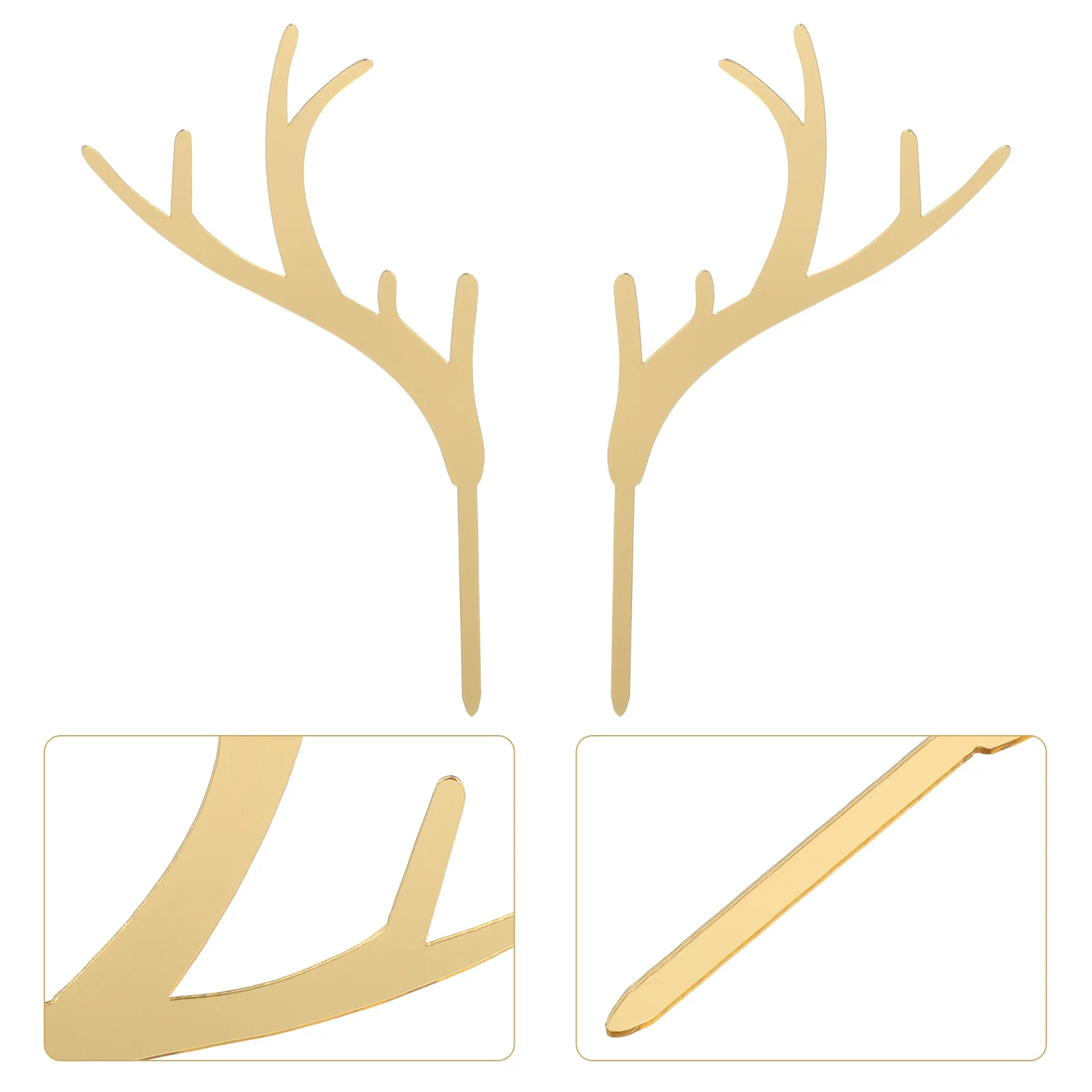 7Pairs Christmas Antlers Cake Topper Cartoon Pattern Acrylic Decoration for Cake Muffin Fruit Christmas Party Food Picks
7Pairs Christmas Antlers Cake Topper Cartoon Pattern Acrylic Decoration for Cake Muffin Fruit Christmas Party Food Picks