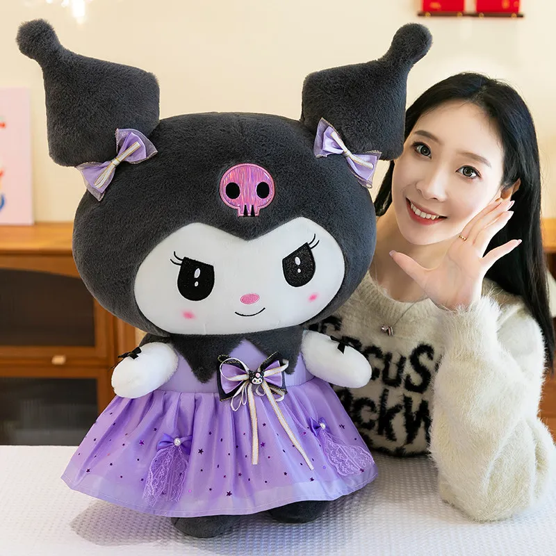 35/45/60CM Big Size Kuromi Peluche Sanrio Plushies Cartoon Anime Plushie Comfortable Soft Doll Kawaii Ornament Pillow Toy Gifts
35/45/60CM Big Size Kuromi Peluche Sanrio Plushies Cartoon Anime Plushie Comfortable Soft Doll Kawaii Ornament Pillow Toy Gifts