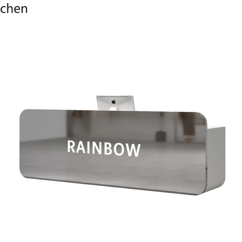 b7- Lig Luxury Stainless Steel Cashier Counter Clothing Store Beauty Salon Front Desk Company Reception Desk
b7- Lig Luxury Stainless Steel Cashier Counter Clothing Store Beauty Salon Front Desk Company Reception Desk