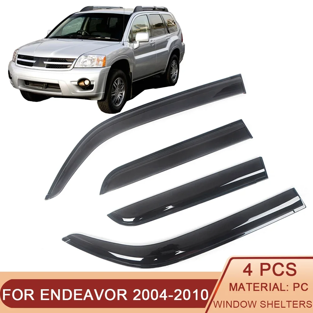 For Mitsubishi Endeavor 2004-2010 Auto Black Tinted Car Side Window Visor Guard Vent Awnings Shelters Rain Guard Door Ventvisor
For Mitsubishi Endeavor 2004-2010 Auto Black Tinted Car Side Window Visor Guard Vent Awnings Shelters Rain Guard Door Ventvisor
