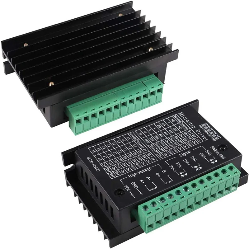 AB41-TB6600 Stepper Motor Drivers, 8Pack 4A Stepper Driver Controller CNC Digital Mini Step Driver For 42/57/86 Stepper Motor
AB41-TB6600 Stepper Motor Drivers, 8Pack 4A Stepper Driver Controller CNC Digital Mini Step Driver For 42/57/86 Stepper Motor