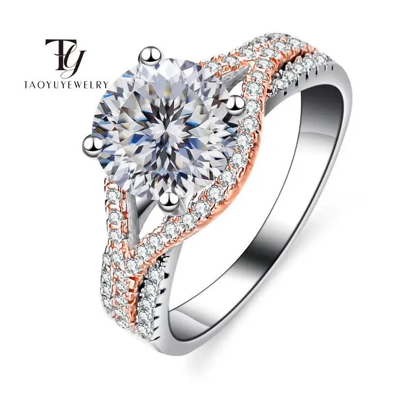 Classic 2 Carat Moissanite Ring for Women Sterling Silver 925 Trendy Wedding Anniversary party fine Jewelry Gift - Sizes 5-9
Classic 2 Carat Moissanite Ring for Women Sterling Silver 925 Trendy Wedding Anniversary party fine Jewelry Gift - Sizes 5-9