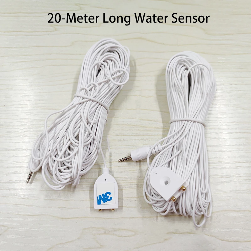 2pcs/Lot 20-Meter Long Water Sensor Detector with Double Metal Contact Detecting Water Leakage for WLD-808 Leakage System
2pcs/Lot 20-Meter Long Water Sensor Detector with Double Metal Contact Detecting Water Leakage for WLD-808 Leakage System