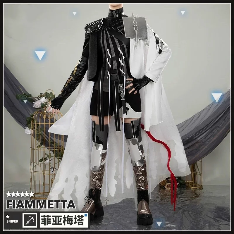 COSMART Arknights Fiammetta Judgment Day Cosplay Costume Cos Game Anime Party Uniform Hallowen Play Role Clothes Clothing
COSMART Arknights Fiammetta Judgment Day Cosplay Costume Cos Game Anime Party Uniform Hallowen Play Role Clothes Clothing