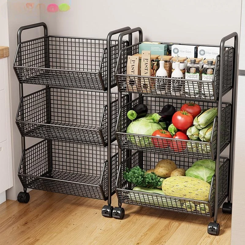 Mobile Multi-Layer Storage Rack Small Cart Kitchen Floor Standing Vegetable Basket Toy Organizer Iron Material Easy Installation
Mobile Multi-Layer Storage Rack Small Cart Kitchen Floor Standing Vegetable Basket Toy Organizer Iron Material Easy Installation