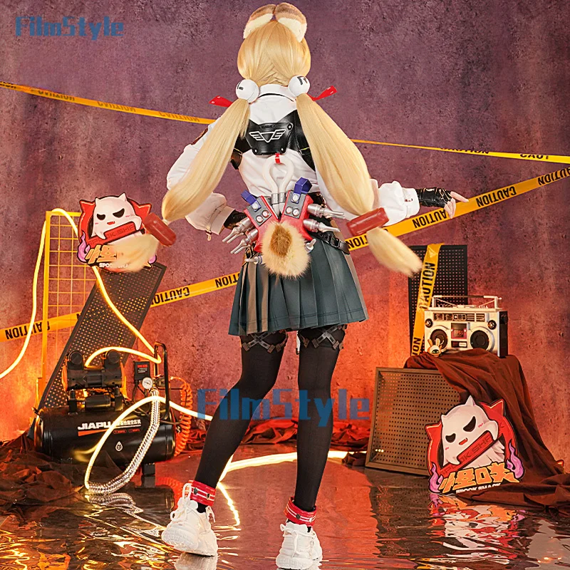 Game Zenless Zone Zero Alice Thymefield Cosplay Costume Uniform Halloween Carnival Party Christmas Play Role Clothes Clothing
Game Zenless Zone Zero Alice Thymefield Cosplay Costume Uniform Halloween Carnival Party Christmas Play Role Clothes Clothing