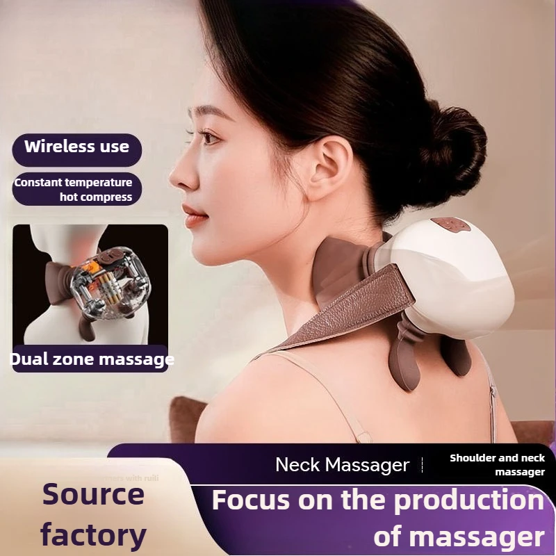 Новинка 2023 года, массажер для плеч и шеи, мини-имитация ручного разминания, горячий компресс, многофункциональная шаль, трапециевидный массажер
Новинка 2023 года, массажер для плеч и шеи, мини-имитация ручного разминания, горячий компресс, многофункциональная шаль, трапециевидный массажер