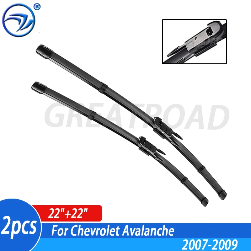 Wiper Windshield Windscreen Wiper Blades For Chevrolet Avalanche 2007 2008 2009 Front Window Wiper 22"22" Rubber Car Parts
Wiper Windshield Windscreen Wiper Blades For Chevrolet Avalanche 2007 2008 2009 Front Window Wiper 22"22" Rubber Car Parts