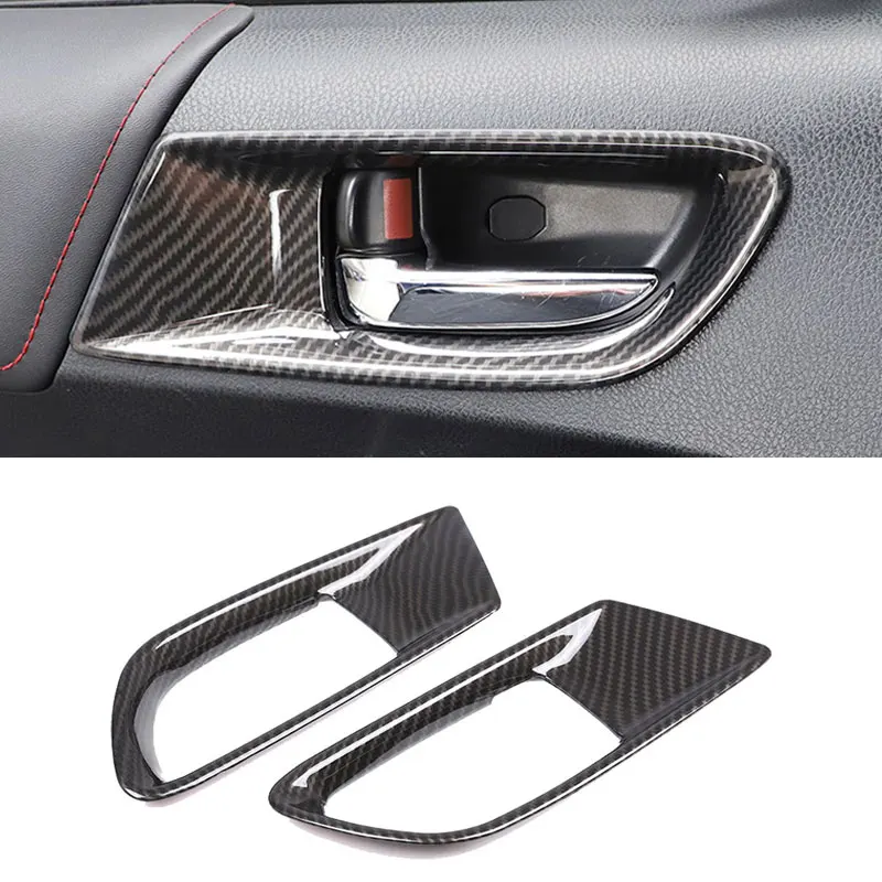 For Toyota 86 Subaru BRZ 2012 - 2017 2018 2019 2020 ABS Carbon Fiber Texture Interior Door Panel Door Bowl Cover Trim
For Toyota 86 Subaru BRZ 2012 - 2017 2018 2019 2020 ABS Carbon Fiber Texture Interior Door Panel Door Bowl Cover Trim