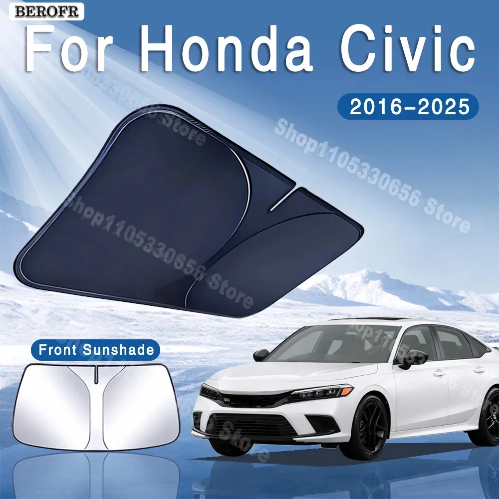 For Honda Civic 2016~2025 2018 Car Sun Visor Front Windshield Sunshade Heat Insulation Summer Cooling Auto Accessories Foldable
For Honda Civic 2016~2025 2018 Car Sun Visor Front Windshield Sunshade Heat Insulation Summer Cooling Auto Accessories Foldable