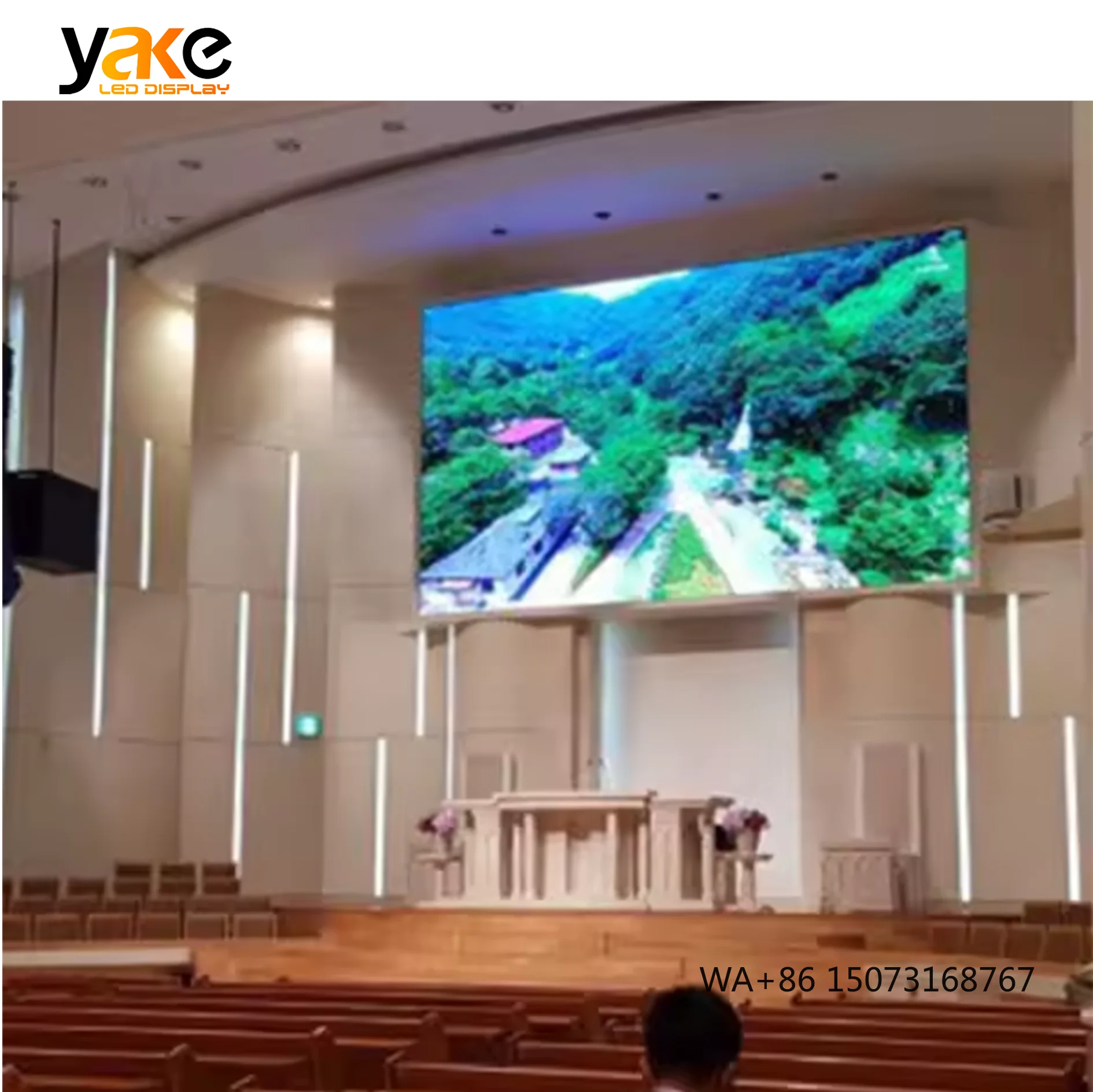 Светодиодный экран Yake для сцены P3 P4, уличный светодиодный дисплей P3.91, внутренняя светодиодная панель для видеоэкранов в церквях
Светодиодный экран Yake для сцены P3 P4, уличный светодиодный дисплей P3.91, внутренняя светодиодная панель для видеоэкранов в церквях