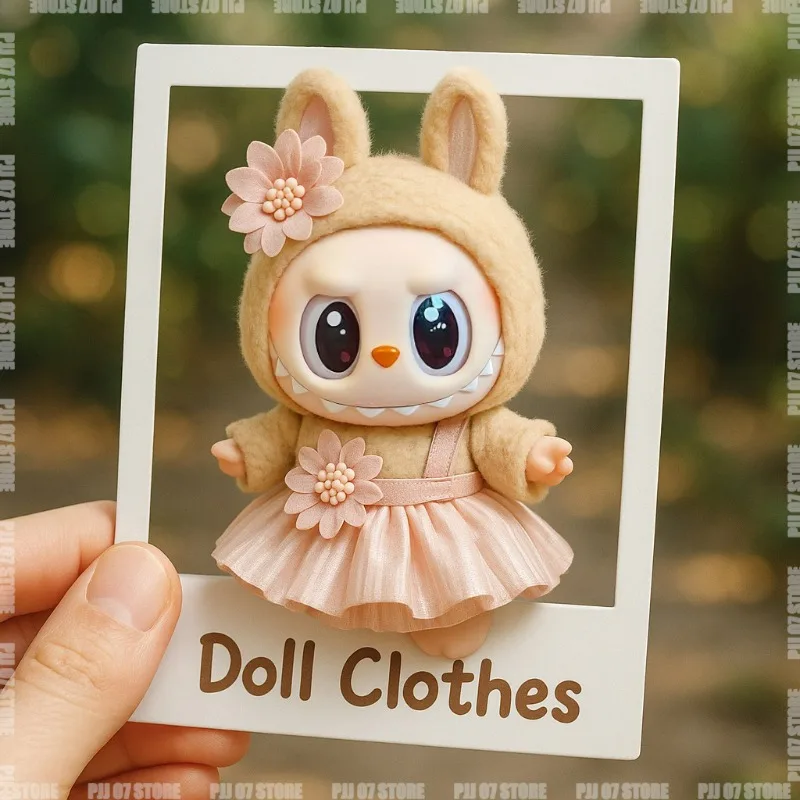 Mini Doll Clothes Dress Set for 15-17cm Labubu Idol Dolls DIY Outfit Korea Kpop Style Party Accessories Doll Skirt Toy Clothing
Mini Doll Clothes Dress Set for 15-17cm Labubu Idol Dolls DIY Outfit Korea Kpop Style Party Accessories Doll Skirt Toy Clothing