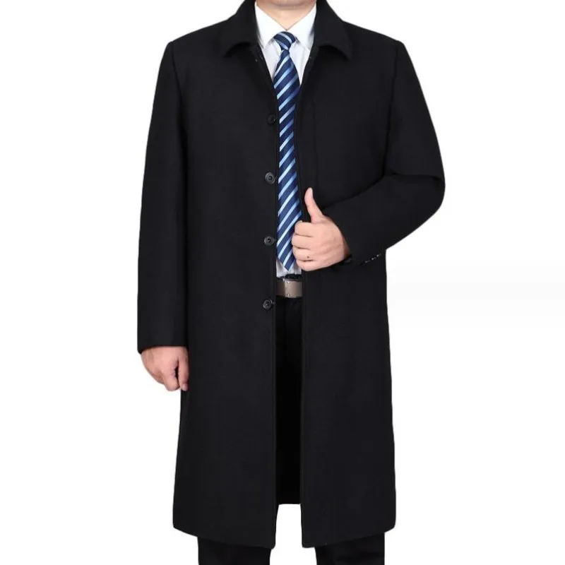 Fashion Men Winter Long Coat Woolen Coat Winter Jackets Autumn Mens Wool Blend Overcoat Trench Coat Man Long Jacket
Fashion Men Winter Long Coat Woolen Coat Winter Jackets Autumn Mens Wool Blend Overcoat Trench Coat Man Long Jacket
