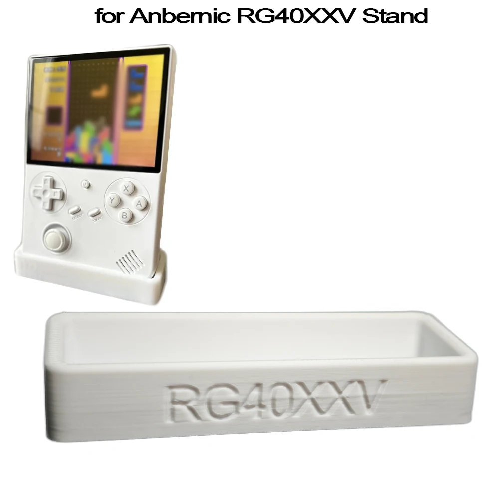 for Anbernic RG40XXV Console Portable Desktop Bracket Holder Anti-Slip Stand Playstand Base Games Accessories
for Anbernic RG40XXV Console Portable Desktop Bracket Holder Anti-Slip Stand Playstand Base Games Accessories