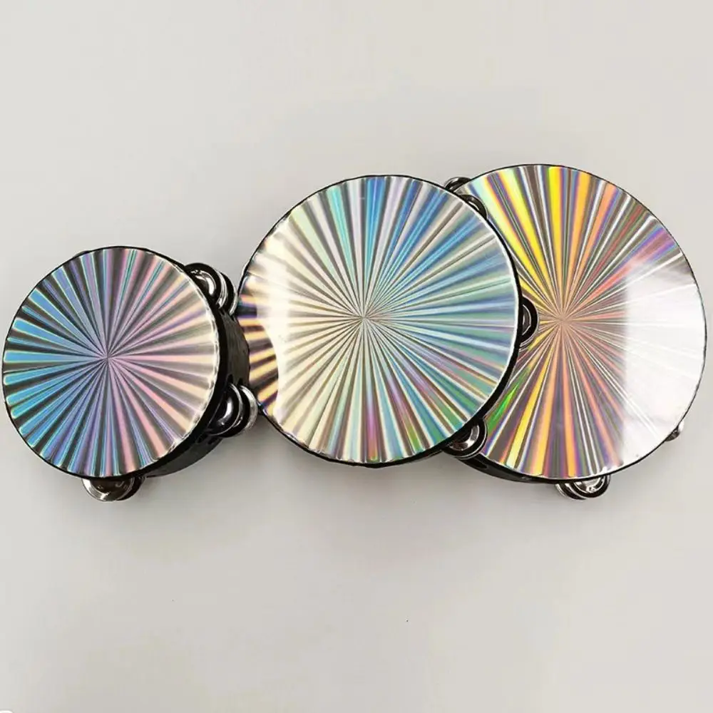 6/8/10 Inch Hand Drum Single/Double Row Rainbow Wood Tambourine Handbell Reflective Educational Radiant Tambourine Handbell
6/8/10 Inch Hand Drum Single/Double Row Rainbow Wood Tambourine Handbell Reflective Educational Radiant Tambourine Handbell